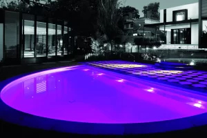 Upgrade your pool lights during your new pool liner installation