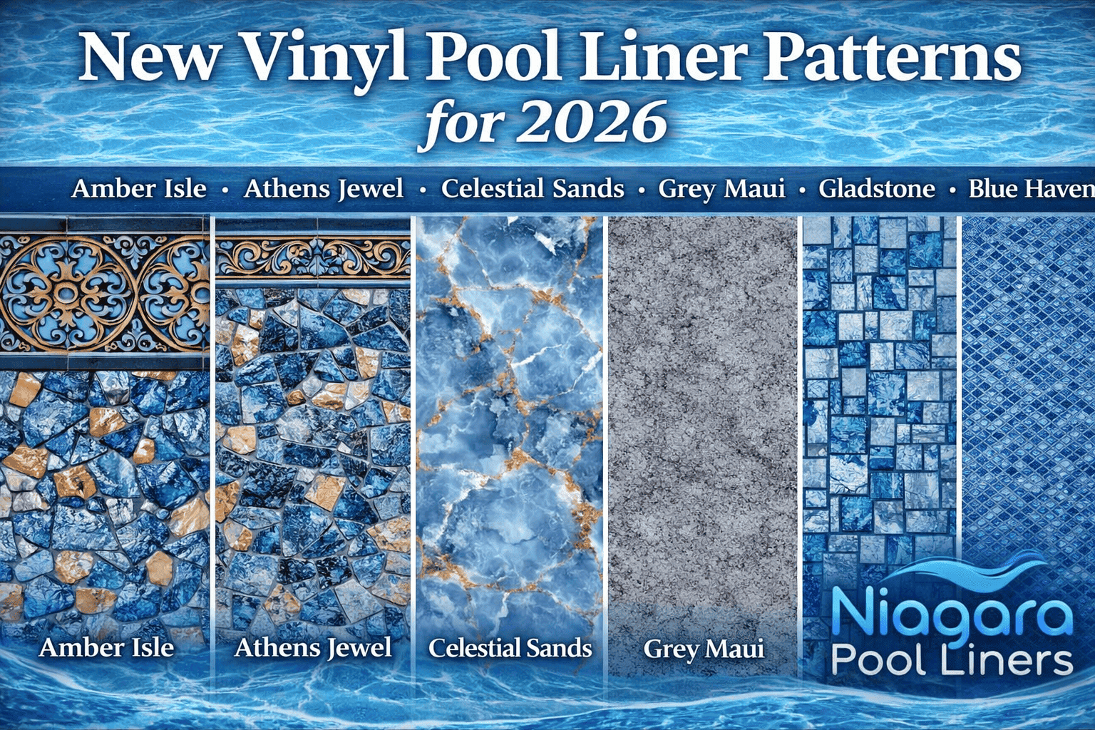 2026 new pool liner patterns
