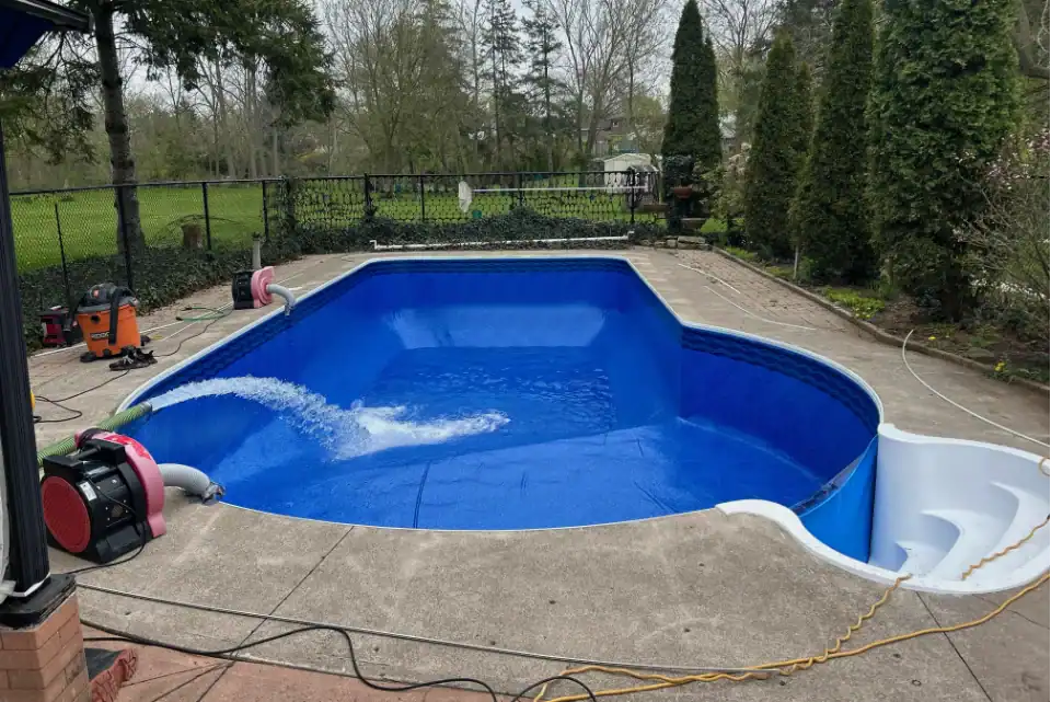 Pool Liner Replacement In Grimsby AFTER 5