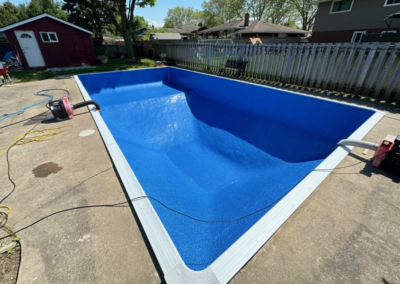 Pool Liner and Coping replacement in St. Catharines