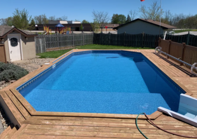 New Pool Liner Installation – Welland
