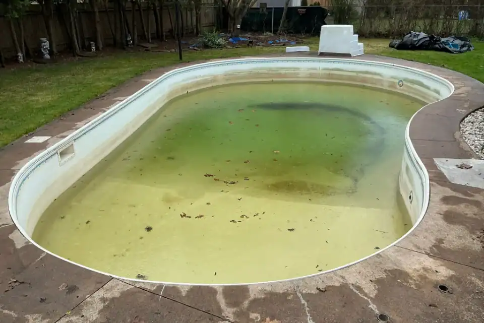 After Pool Liner Replacement in Fonthill